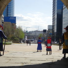 儀礼兵がタイムスリップで昔のような雰囲気です。