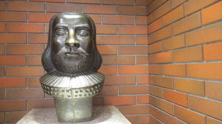 南蛮人らしい像で見ごたえあります