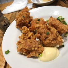 大勝軒の唐揚げ