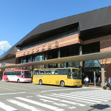 とかち帯広空港の正面です。