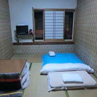 落ち着いた和室。2900円の部屋に窓はあるのですが‥