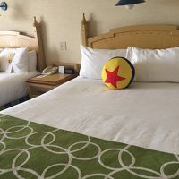 ピクサーフェスト中でクッションが変わっていました。