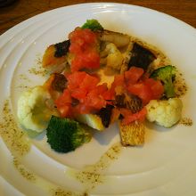 スズキのソテー