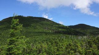２４００mの高峰へ気軽にハイキング