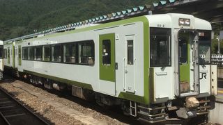 2時間半もの長距離乗車の快速列車