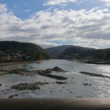宇治橋からの景色