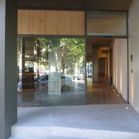 ここがホテルで入口です。マリオットのですよ！