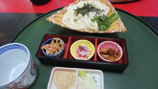 水沢うどんとしては、いまひとつ・・・
