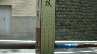 静かな佇まいの坂