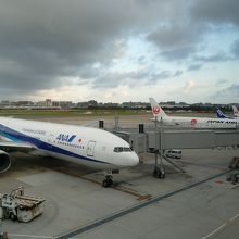 ラウンジからの景色です