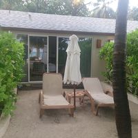 部屋をビーチ側から見たところ