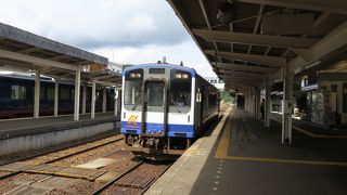 JRの七尾と穴水を結ぶ路線