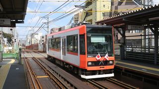 電車はきれいです