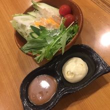 野菜盛合せ