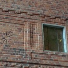 星印を見ながら降りて来る