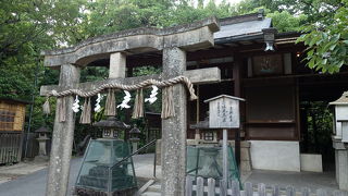 九条池に囲まれています