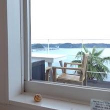 店内からの眺め