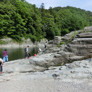 綺麗な川の流れ