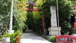 境内にある2本の大楠が見どころ