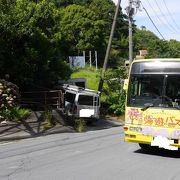 熱海の観光地を効率よく回れる