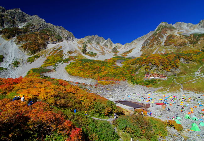 日本一の山岳紅葉絶景