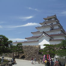 美しいお城です