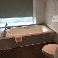 ビューバス？、トイレはウオシュレットではなく、手動シャワーで