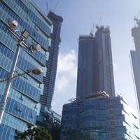 建設中の超高層コンドミニアム