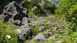 不思議な石仏群
