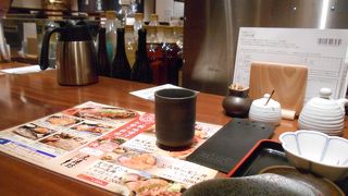 八重洲口でのランチの選択肢の一つ。