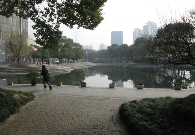 朝の太平橋公園