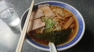 懐かしい感じの中華そば