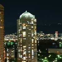 ラウンジからの夜景