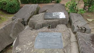 イギリスの最高峰ベン・ネミス（1346ｍ）から切り出した石