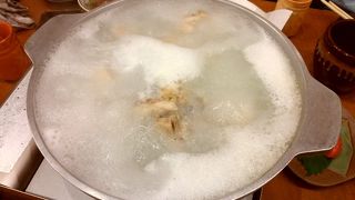 愛想はないが水炊きは絶品（笑）