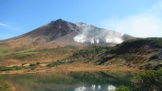 一周1.7ｋｍの旭岳映す池巡りのコース