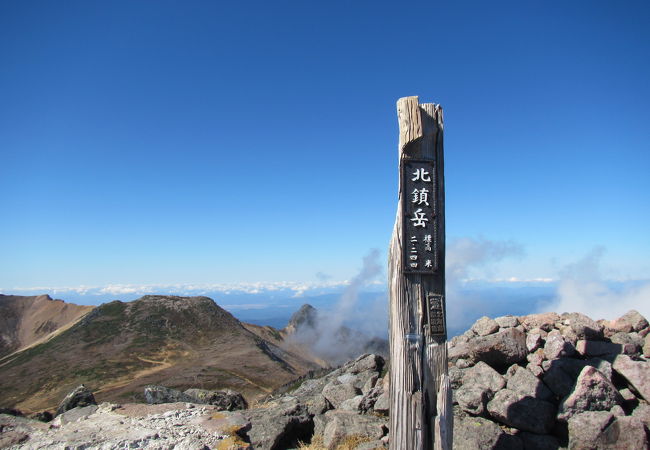 旭岳からの縦走が気分がよい