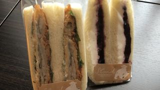 フルーツサンド。