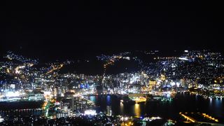 函館夜景とはまた違った、すばらしい夜景です。