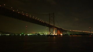 名門太陽フェリーで瀬戸大橋をくぐる