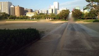 関西テレビの後ろの大きな公園