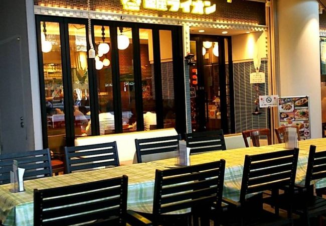 ボリュームのあるランチ