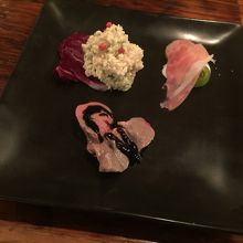 前菜盛り合わせ