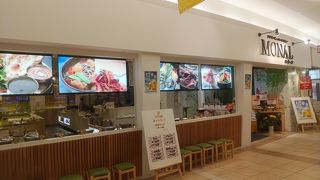 買い物後のランチ