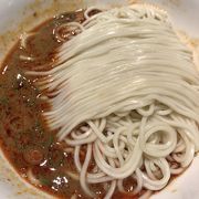 シンプルな汁無し坦々麺も美味しかった～