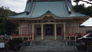 緑色の屋根が綺麗でした