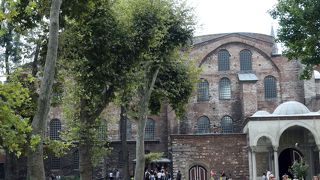 トプカプ宮殿内に残るアヤイリニ教会