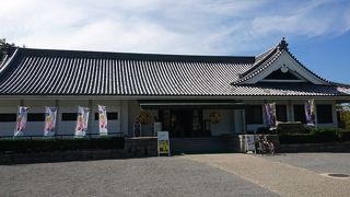 金箔瓦の展示も