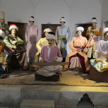 音楽治療のための楽器演奏の展示