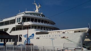 新岡山港→小豆島・土庄港の移動で利用しました。　岡山駅からバス利用なら、かもめバス切符がお得!